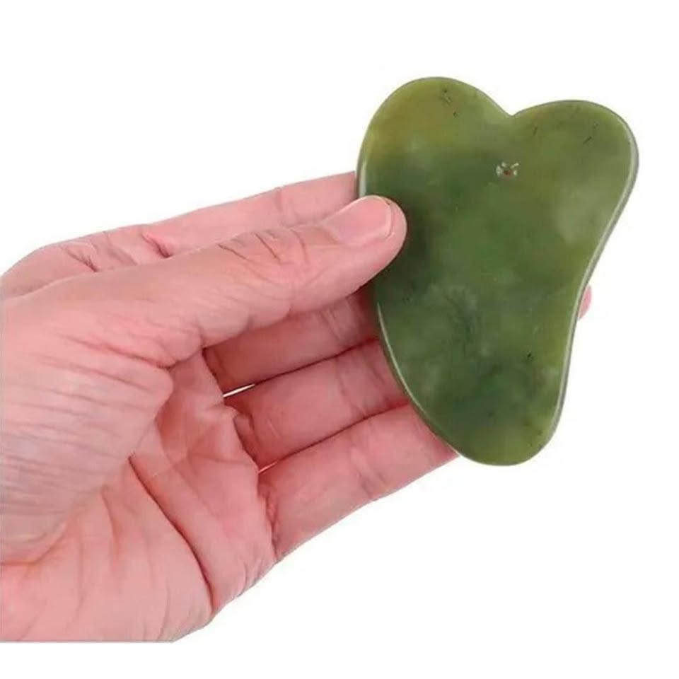 Miniatura 6 de Rodillo Facial Jade con Piedra Guacha