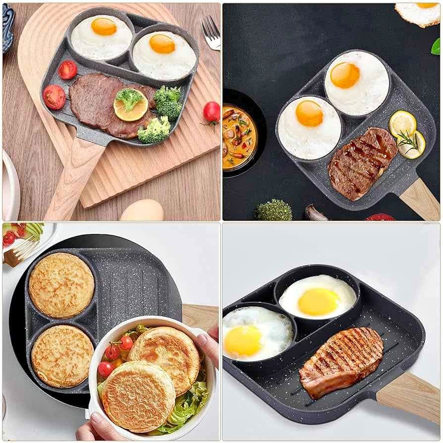 Sartén Antiadherente 3 Divisiones multiu