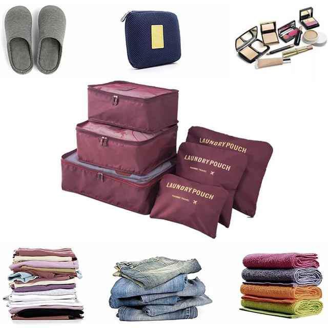 Miniatura 3 de Set organizador de viaje 6 piezas