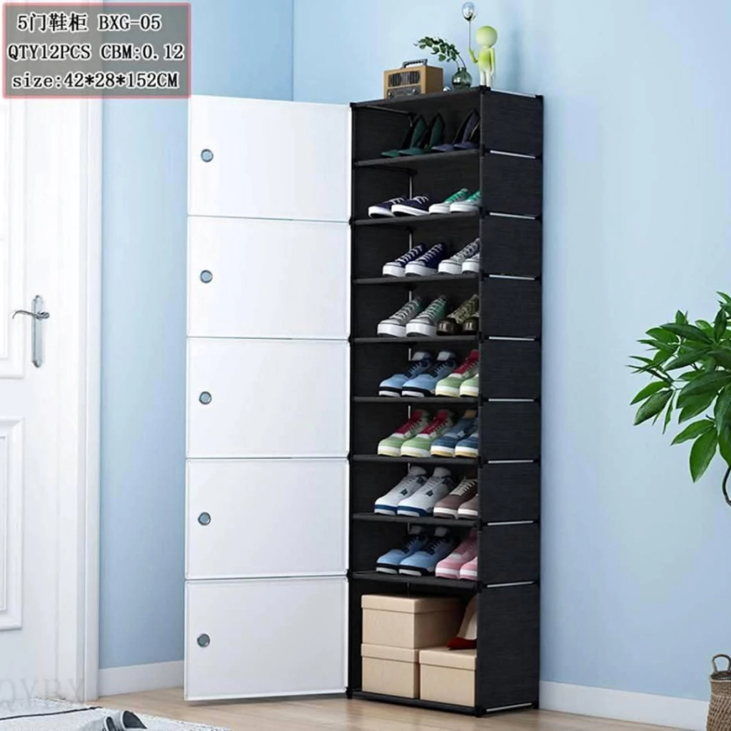 Miniatura 2 de Zapatero De Tela 5 Puertas