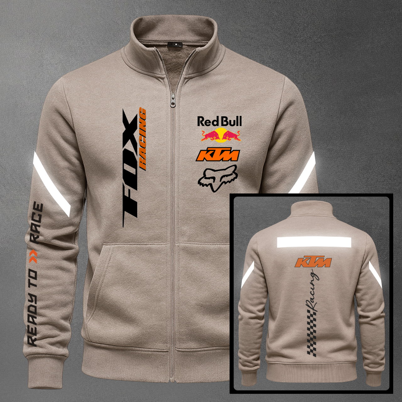 KTM REFLECTIVO ESTAMAPADO CUELLO ALTO