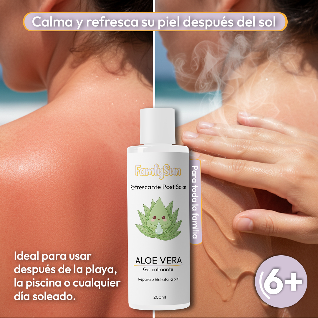 Gel refrescante Post solar