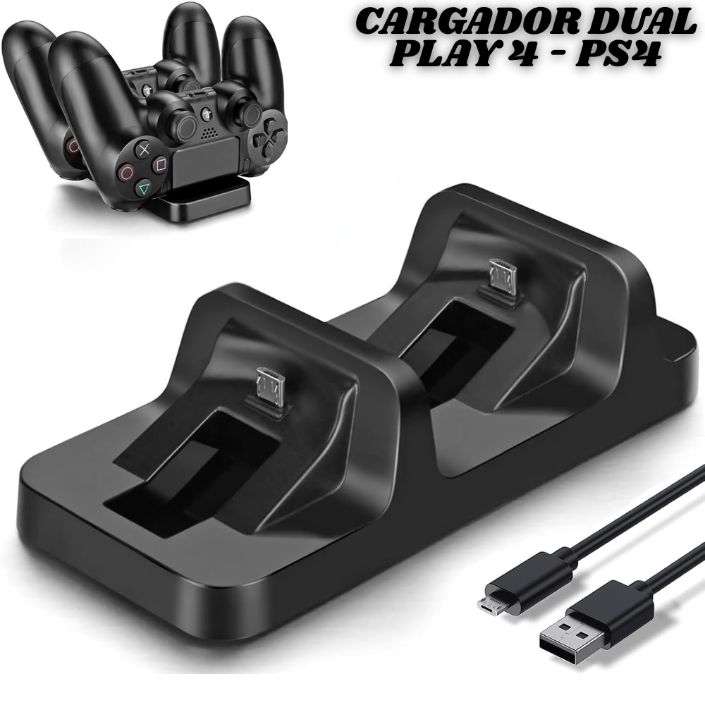 Base Cargador Controles De Play 4 Ps4