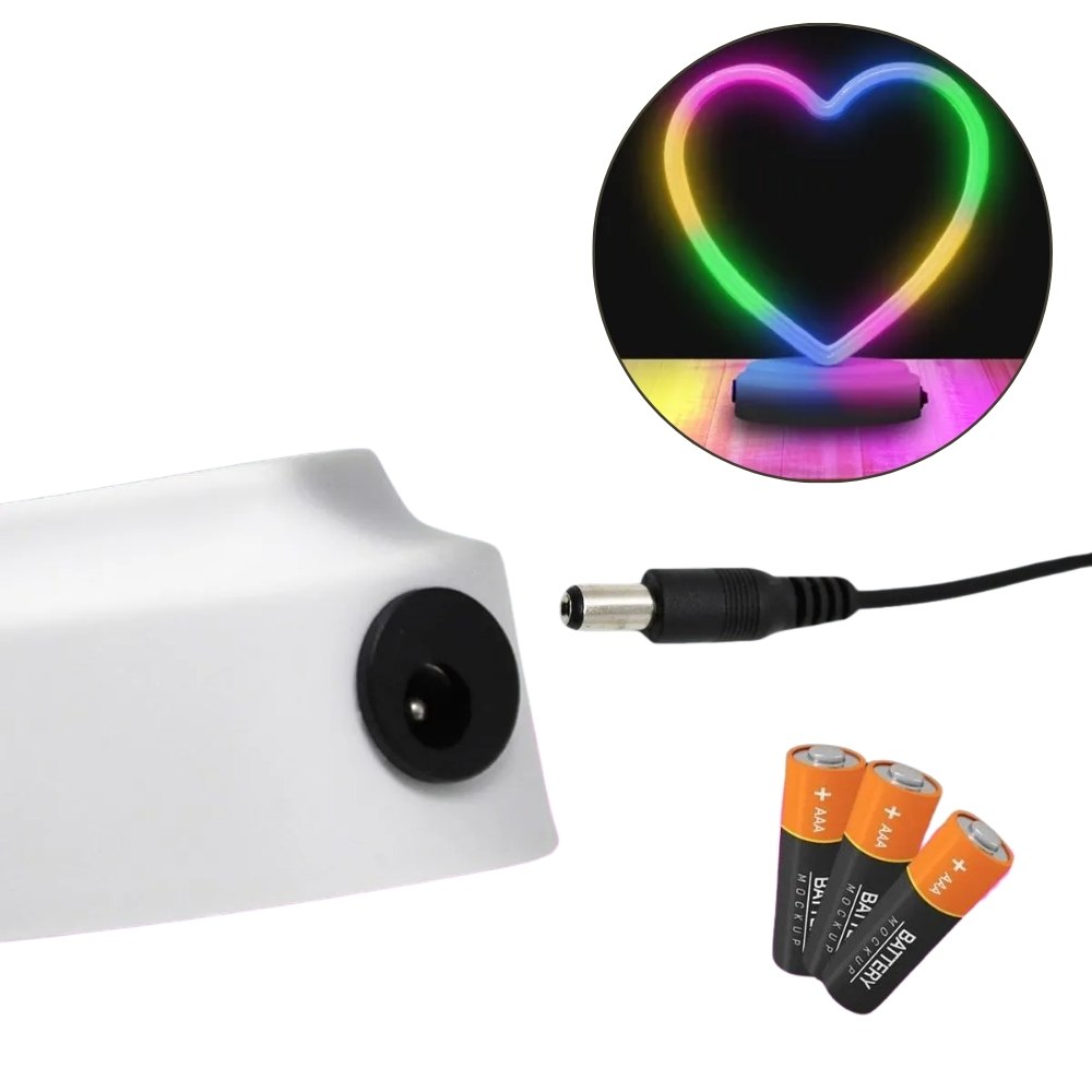 Miniatura 3 de Lampara Corazon Multicolor LP005