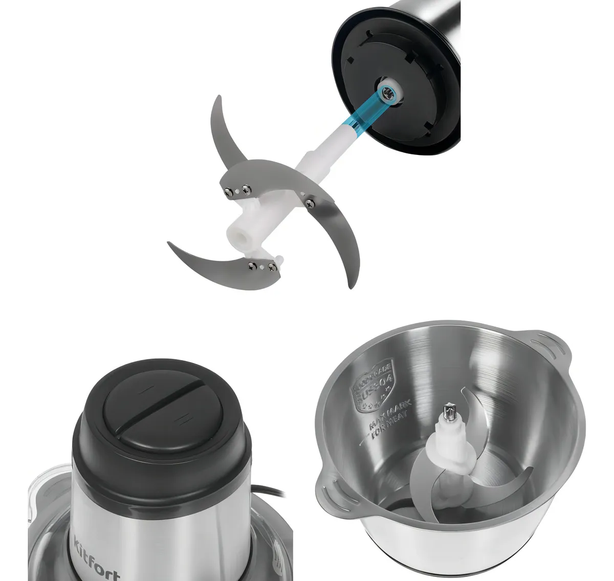 Miniatura 4 de Picatodo Procesador Alimentos 3L