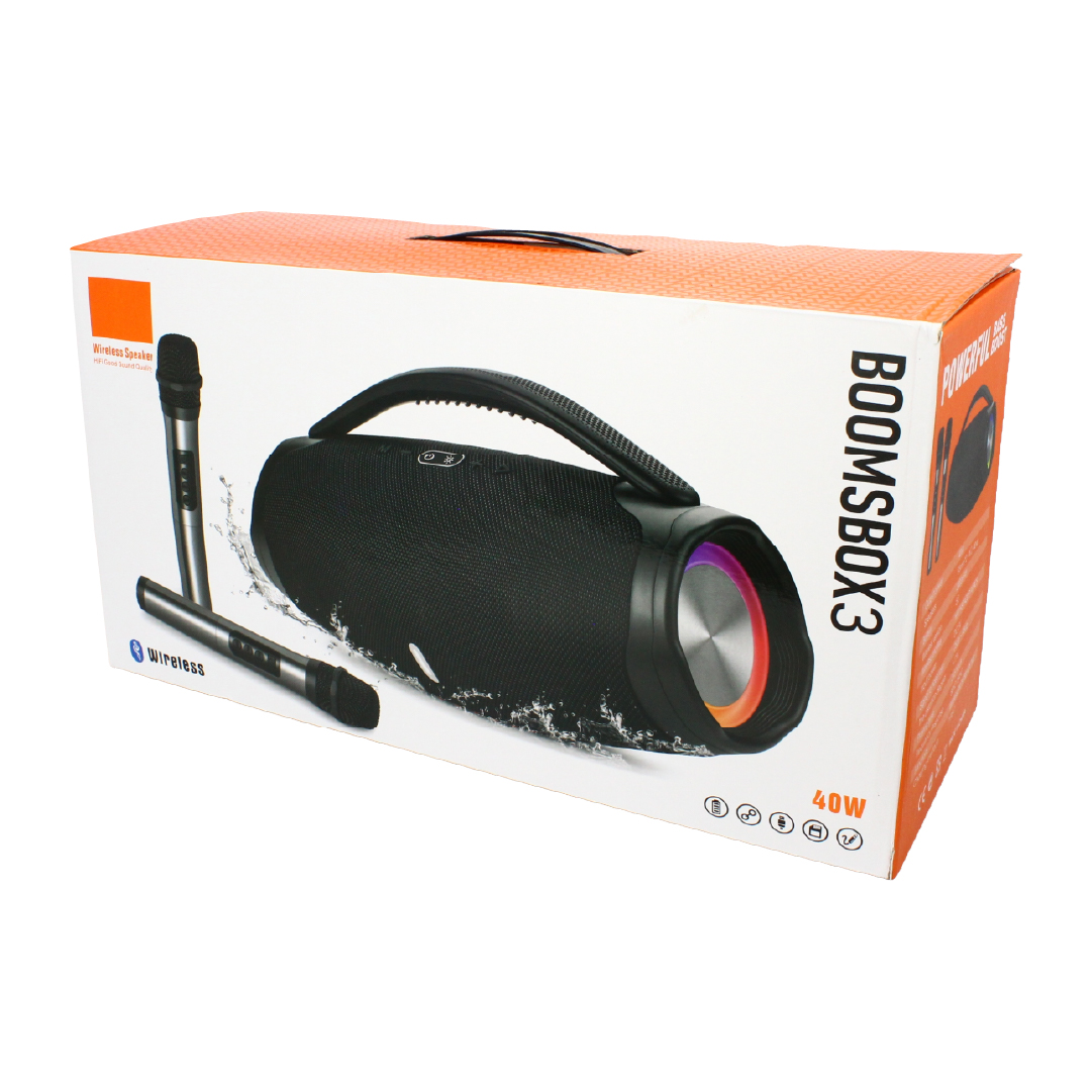 Miniatura 2 de JBL Boombox 3 Karaoke con micrófono