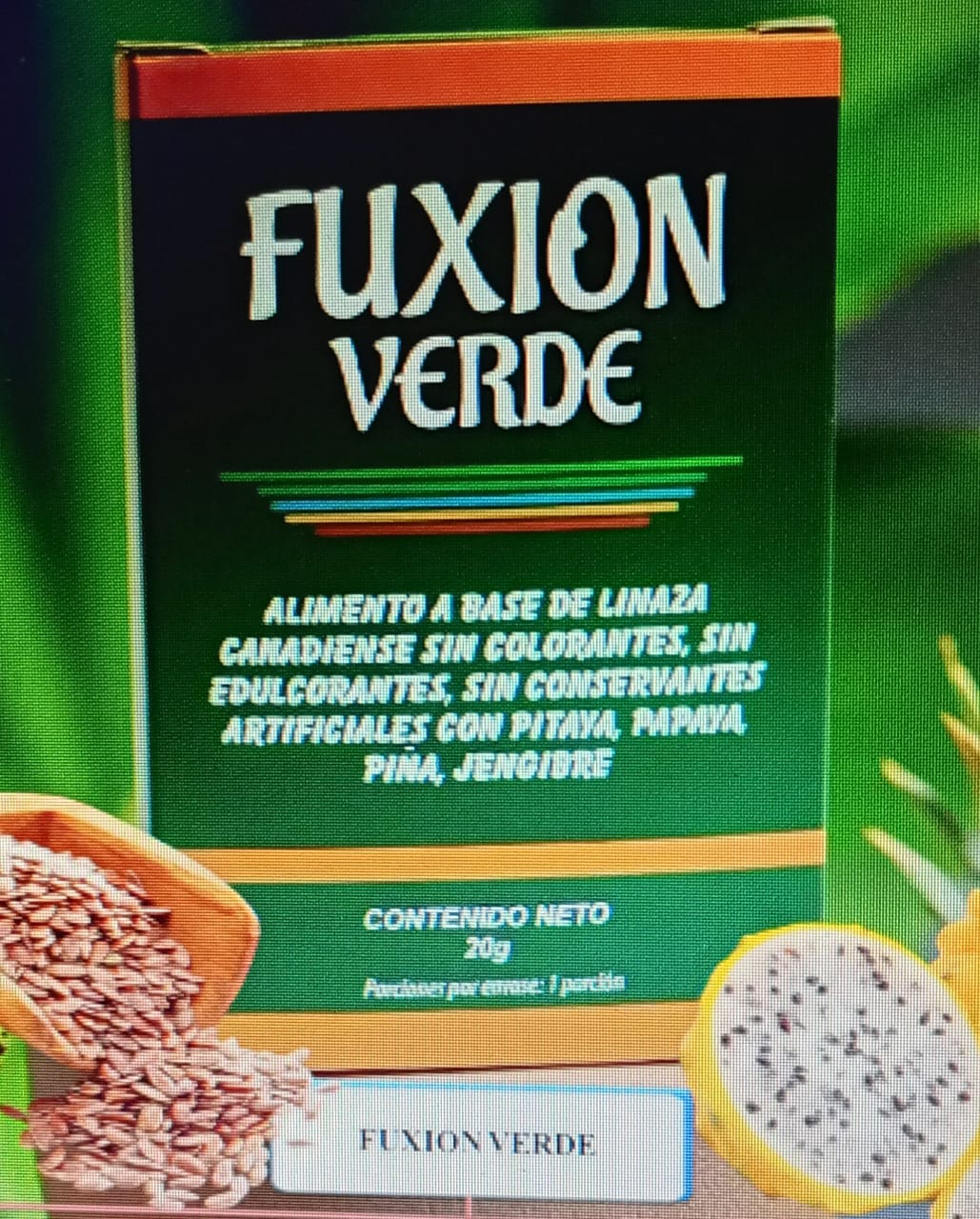 FUXION VERDE (SOBRE 20GR)