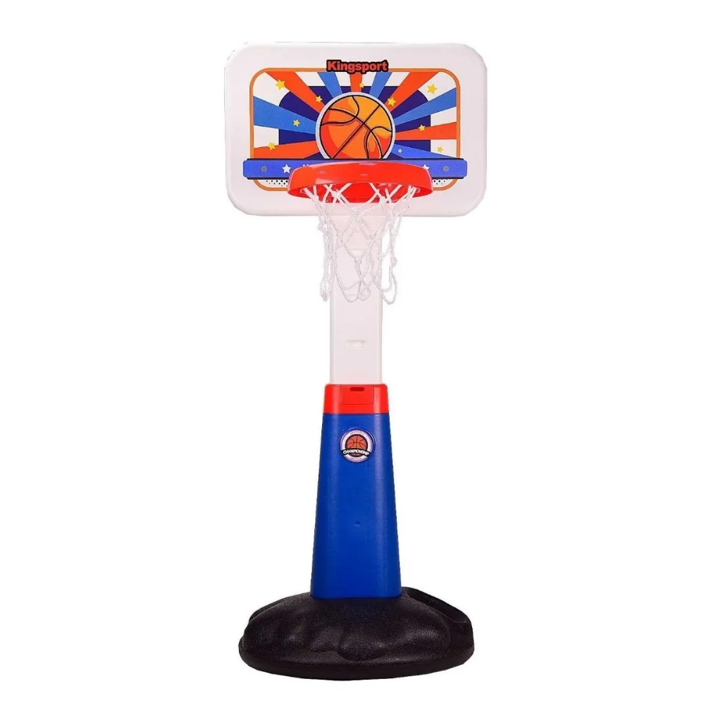 🏀 Aro de Baloncesto Infantil Pequeño Azul - ¡Diversión y Deporte para los Peques!