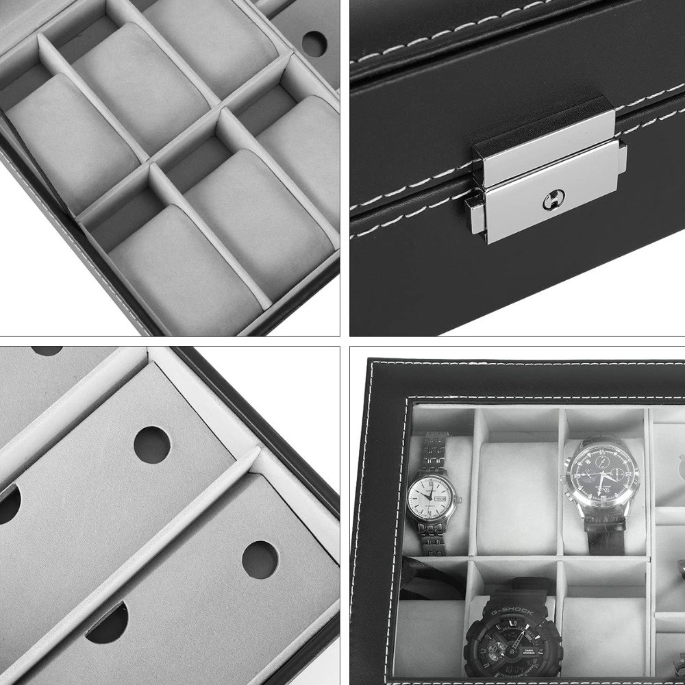 Miniatura 2 de Cofre Joyero Organizador 2 en 1 Relojes6