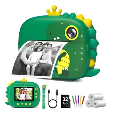 CAMARA NIÑOS INSTANTENA DINOSAURIO AR-1