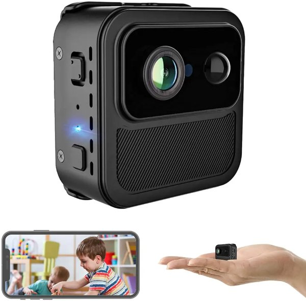 MINI CAMARA ESPIA 4K WIFI R9
