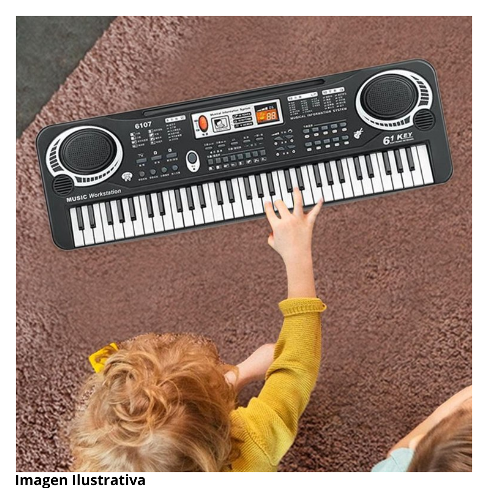 🎹 Piano Teclado Electrónico Infantil - ¡Música y Diversión para Pequeños! 🎶 2