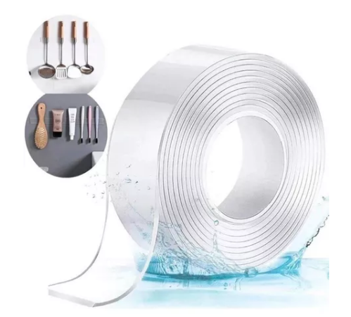 Cinta Adhesiva Doble Faz 5 Metros