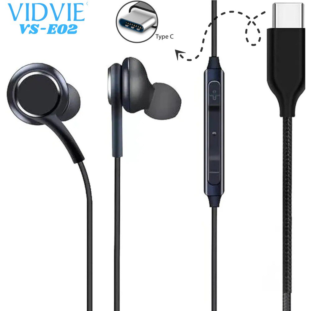 Audifonos Alambricos Tipo C VS-E02