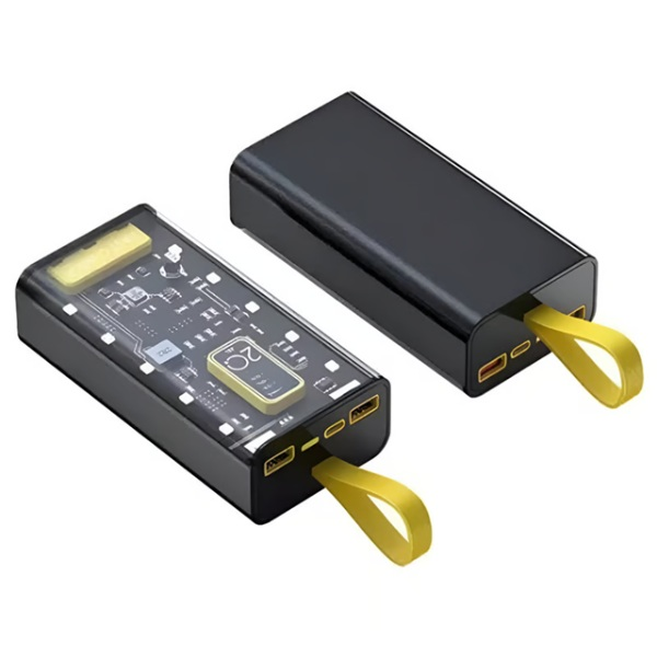 POWER BANK TRANSPARENTE 670 20.000 MAH