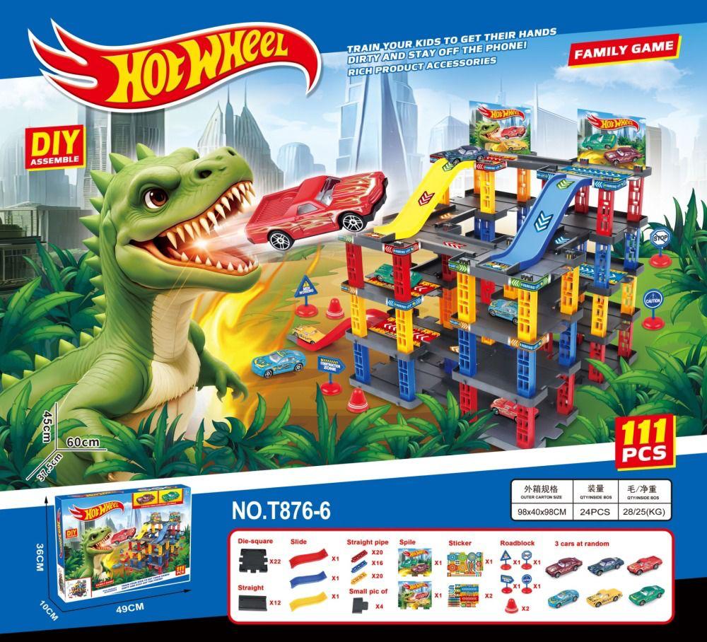 Miniatura 3 de Pista Hot Wheels Dinosaurio