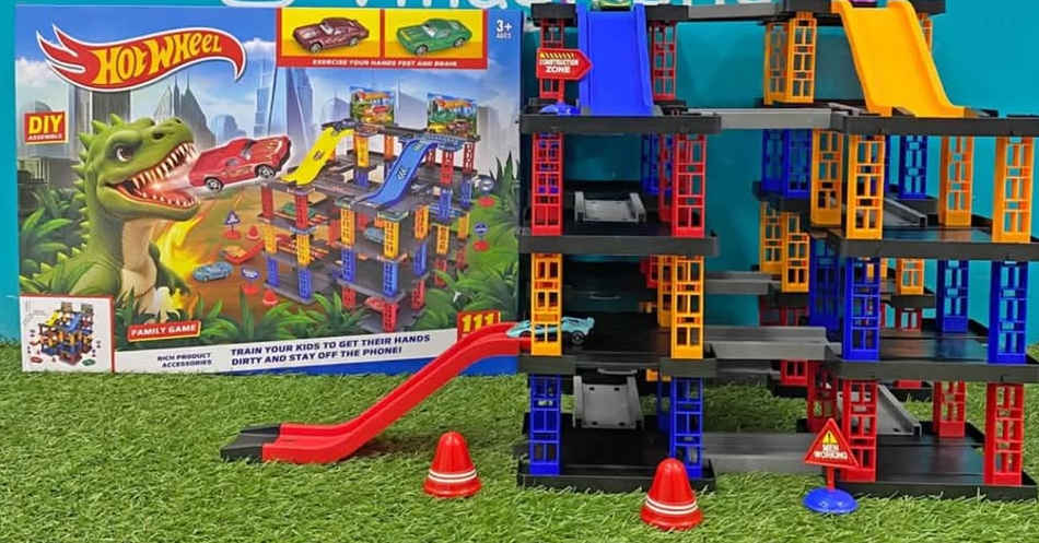 Pista Hot Wheels Dinosaurio