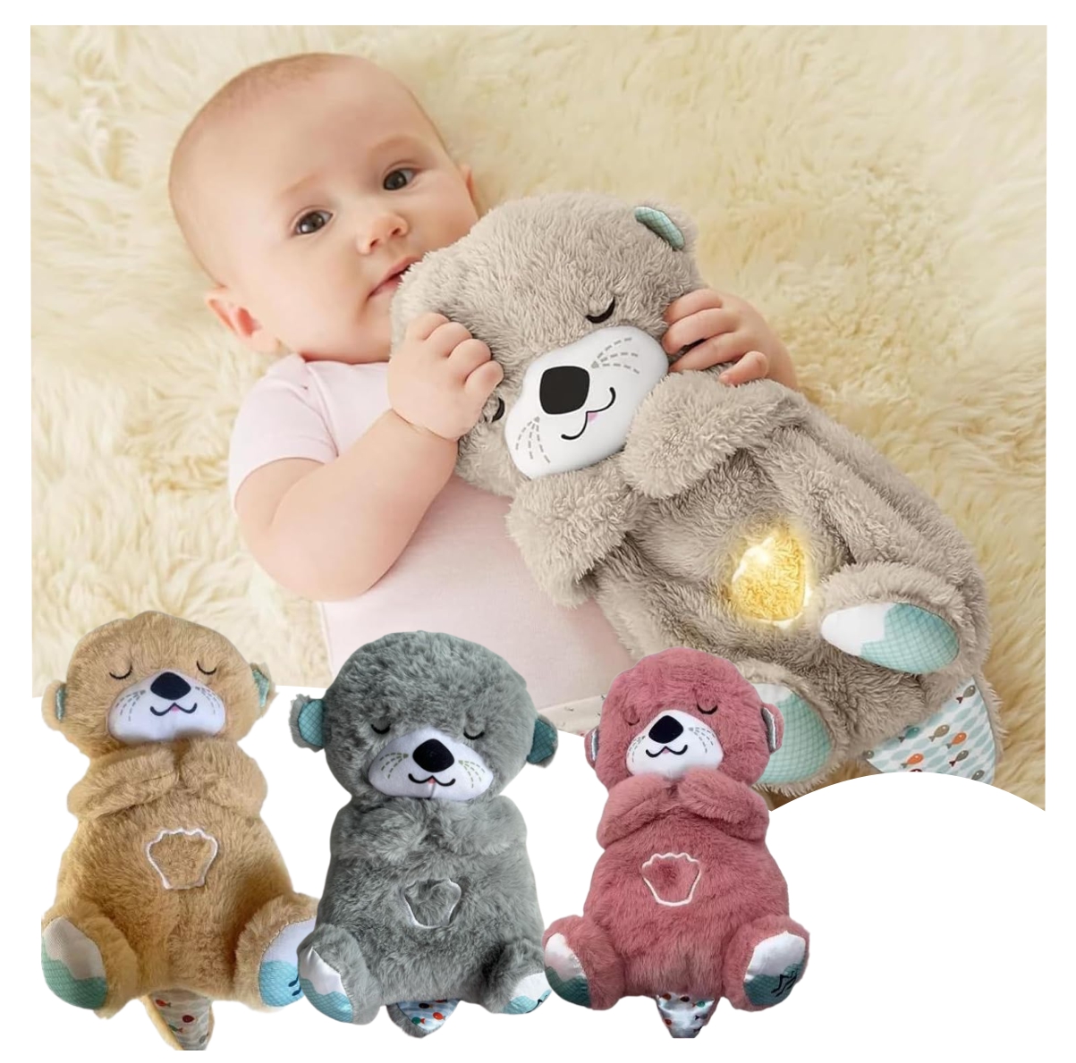 Nutria Peluche Que Respira Y Tranquiliza - Vista 1