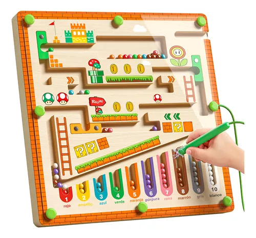 Laberinto Magnético Y Sensorial Didactic