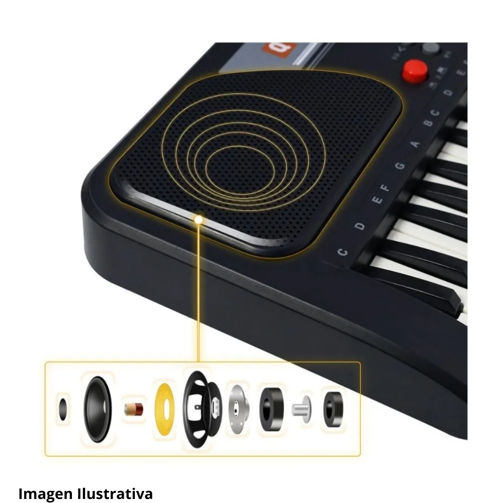 🎹 Teclado Electrónico Musical 61 Teclas Pi - ¡Inicia tu viaje musical hoy! 3