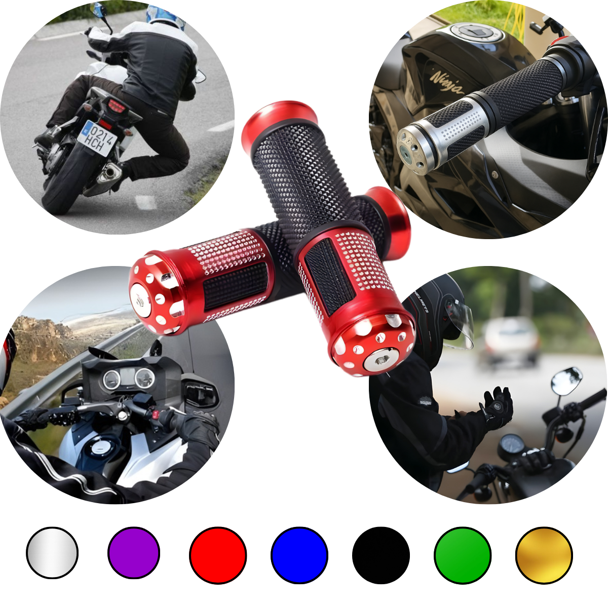 grips mangos manillares monster lujo - Vista 1