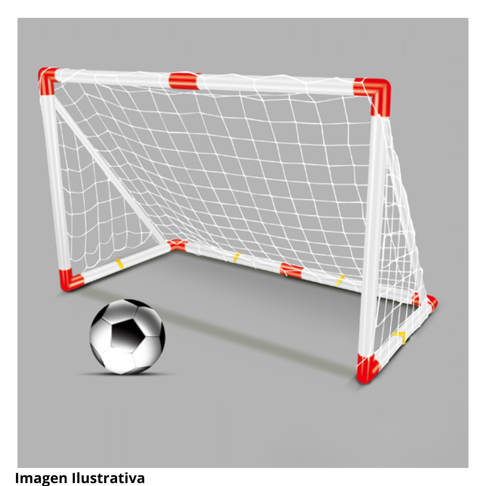 ¡Portería de Fútbol Infantil Plástica Blanca ⚽️! - Diversión y deporte para los más pequeños 3