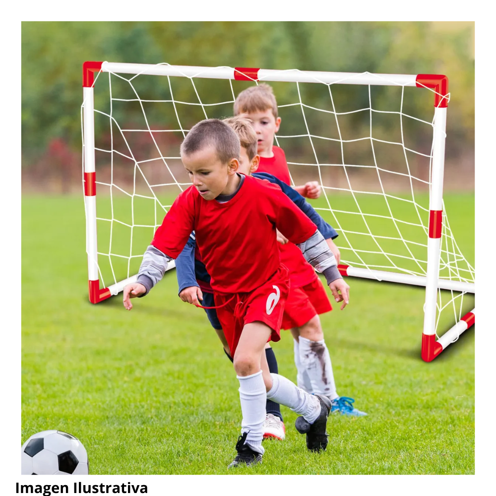 ¡Portería de Fútbol Infantil Plástica Blanca ⚽️! - Diversión y deporte para los más pequeños 2