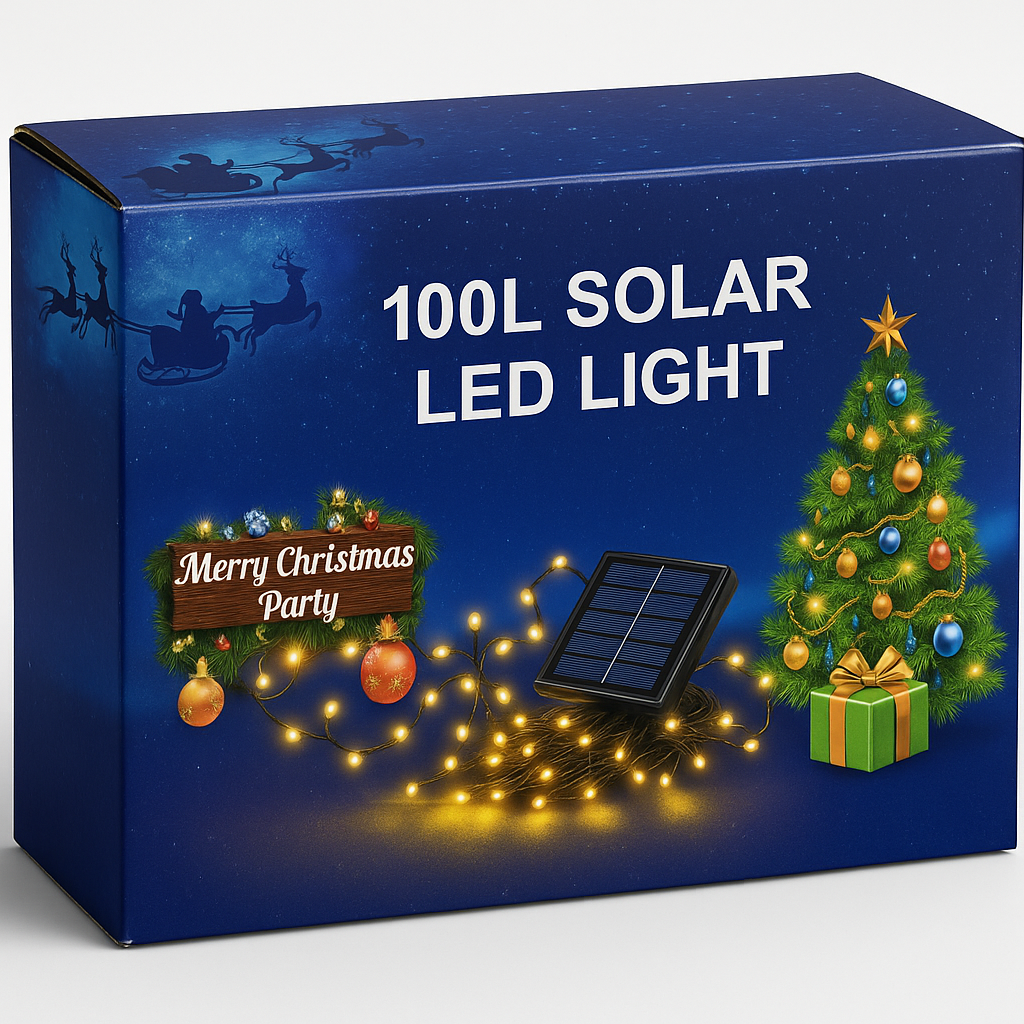 Luces de navidad solares