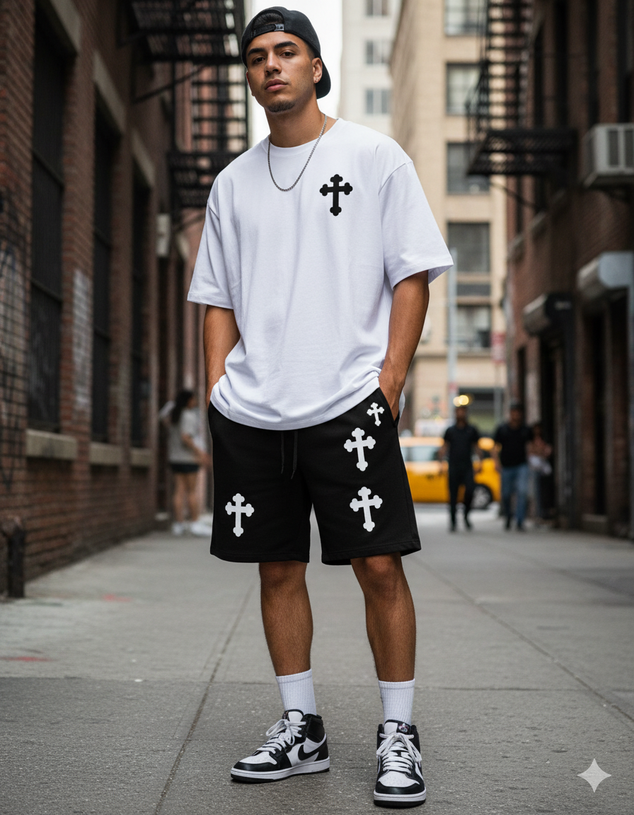 Camiseta + Pantalonetas OVERSIZE 1988597 - Vista 1