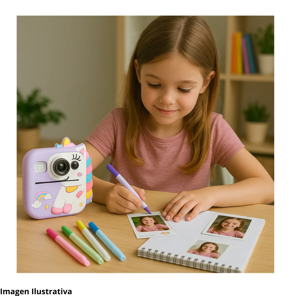 📸 Cámara Infantil Instantánea: ¡Captura y Imprime Momentos Mágicos! 🎉 2