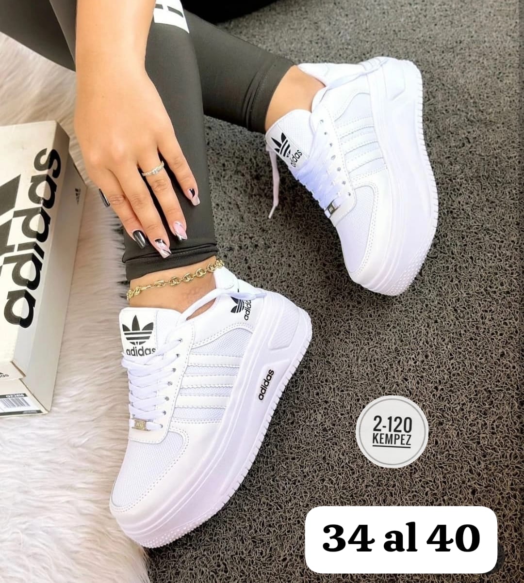 Bellos Adidas Doble piso - Vista 1