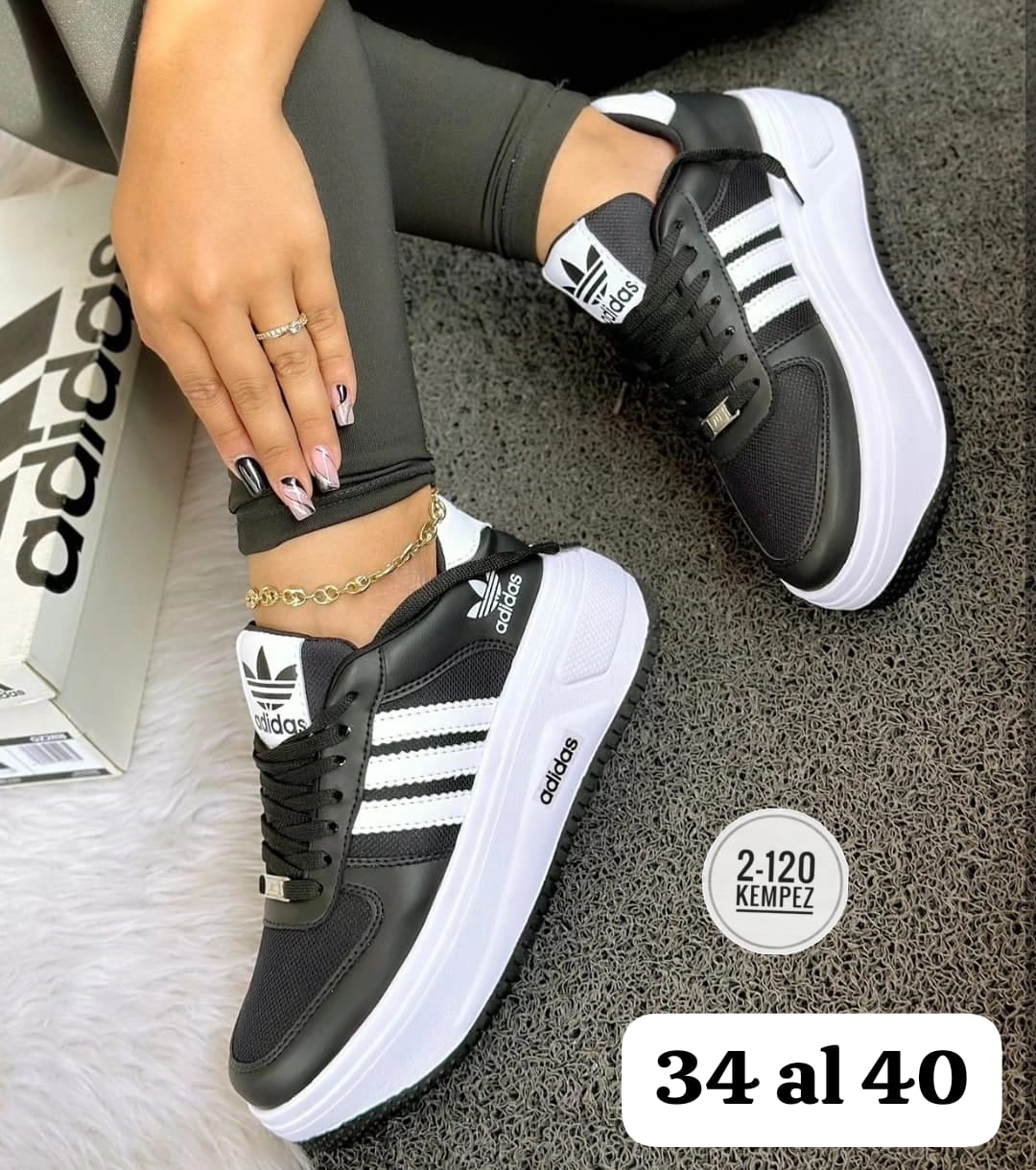 Bellos Adidas Doble piso - Vista 1
