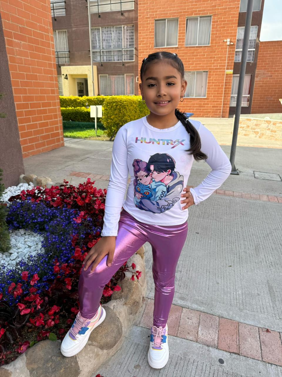 Conjunto K-POP Niñas Licra & sweater - Vista 1