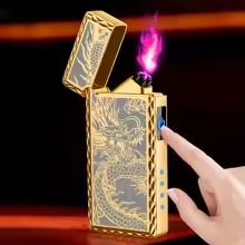 Encendedor recargable gold