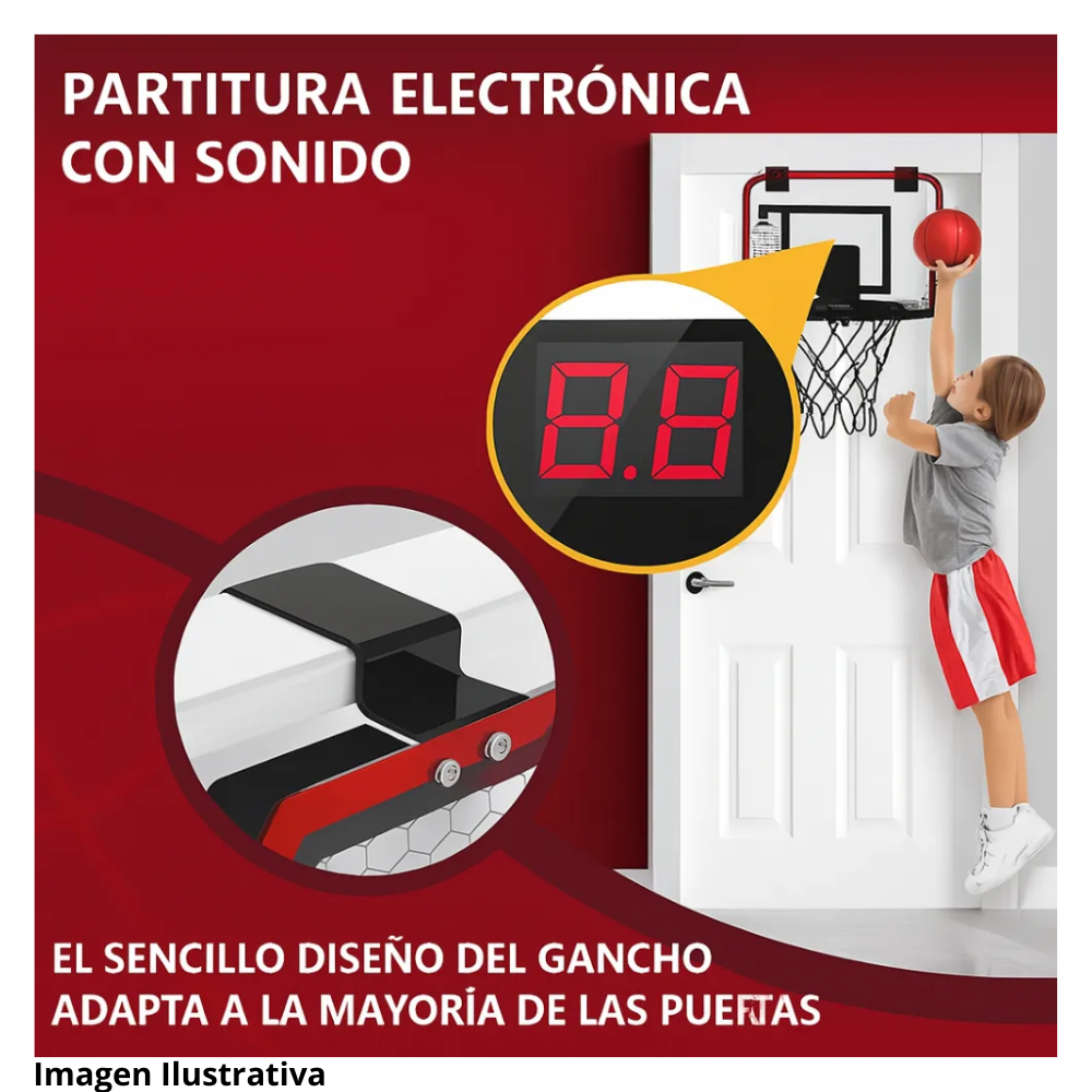 🏀 Tablero de Baloncesto Infantil - Diversión Activa para Niños! 3