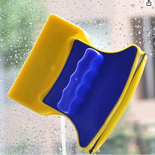 Limpiador magnetico de vidrios y ventana