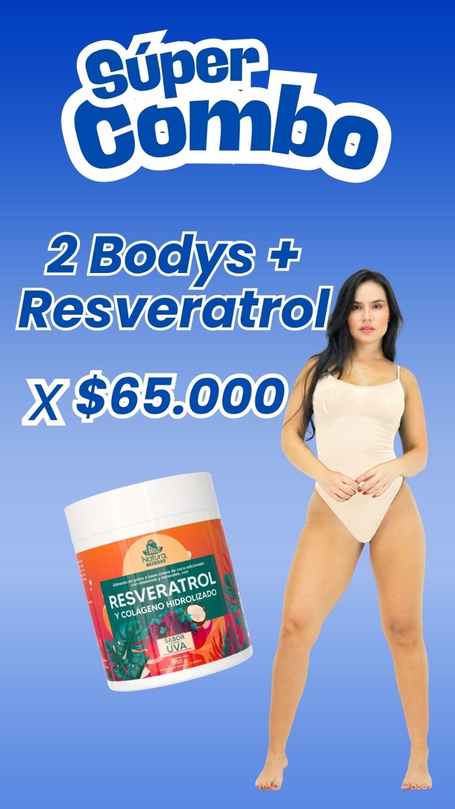 COMBO 2 BODY + RESVERATROL/2512 - Vista 1