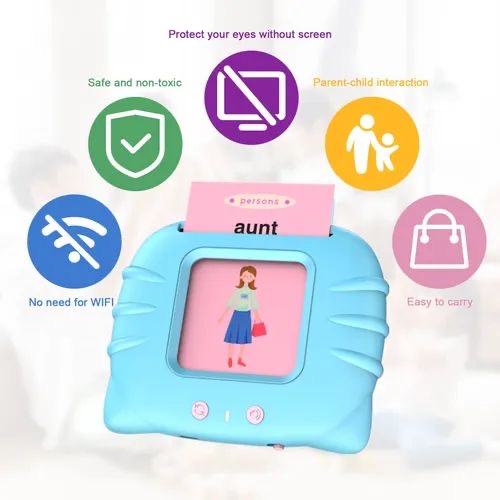 Juego didactico lector de tarjetas - Vista 1