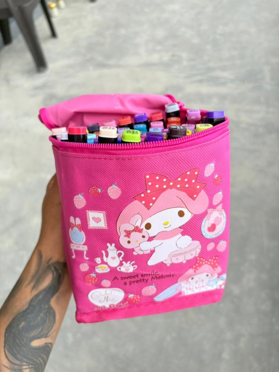 ESTUCHE DE MARCADORES X48pcs MY MELODY