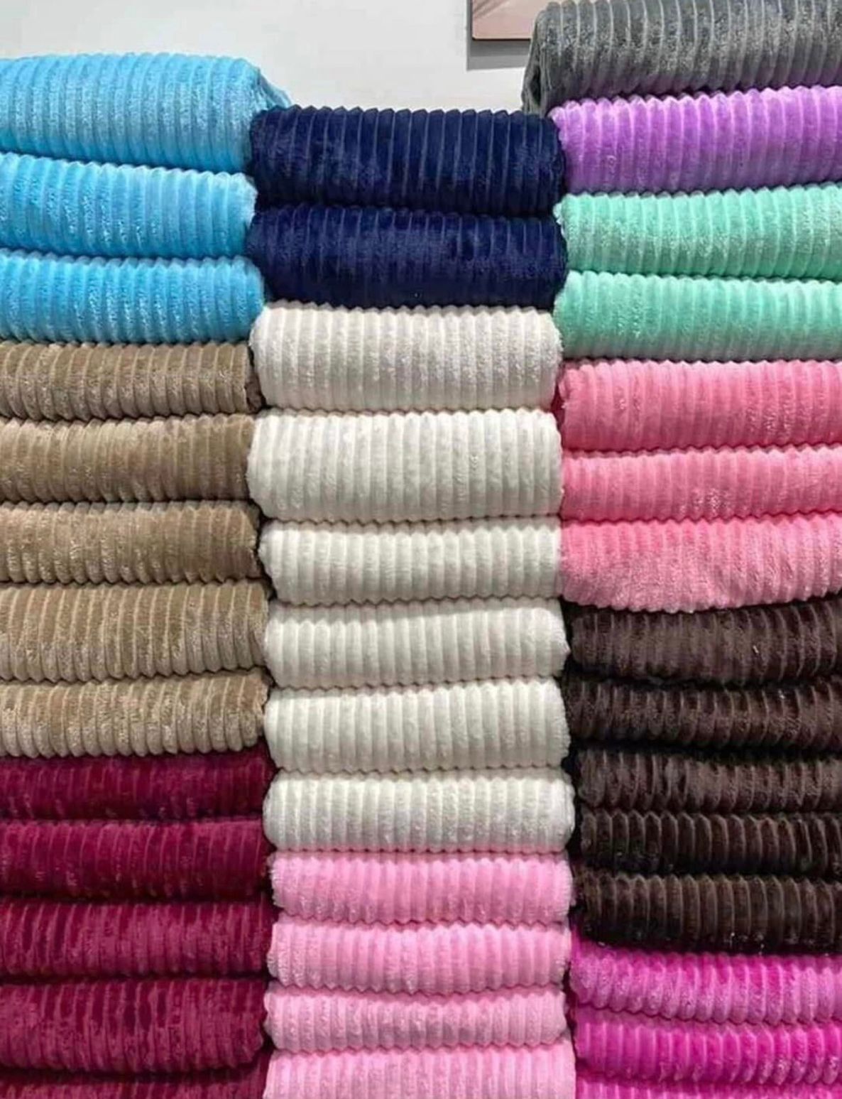 Cobija Piel De Conejo Textura ACANALADA - Vista 1