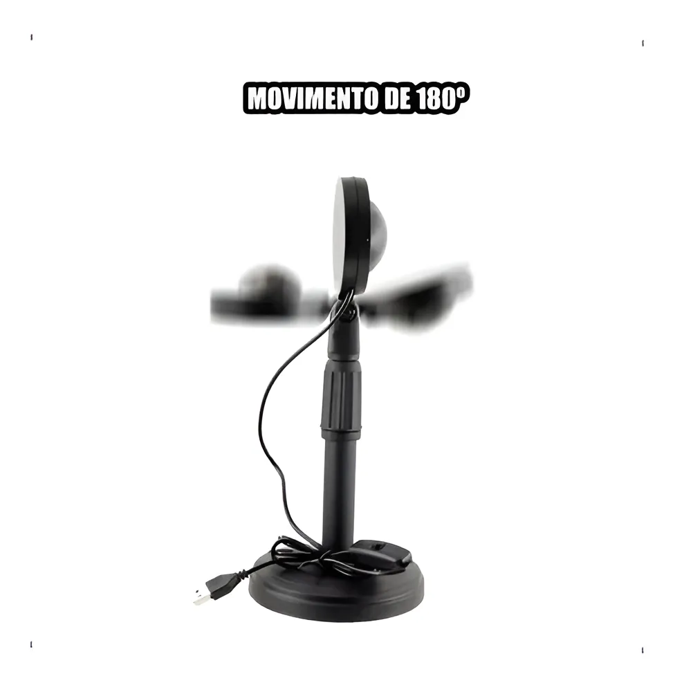 ✨ Lámpara Proyector Sunset - Crea un Ambiente Único 🌅