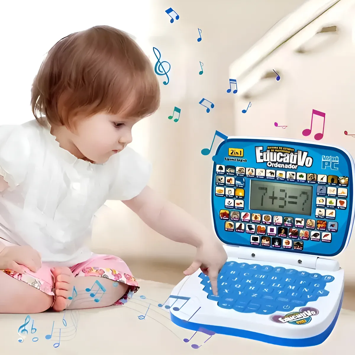 ¡Descubre el Mini Computador Portátil Didáctico! 💻✨ 3