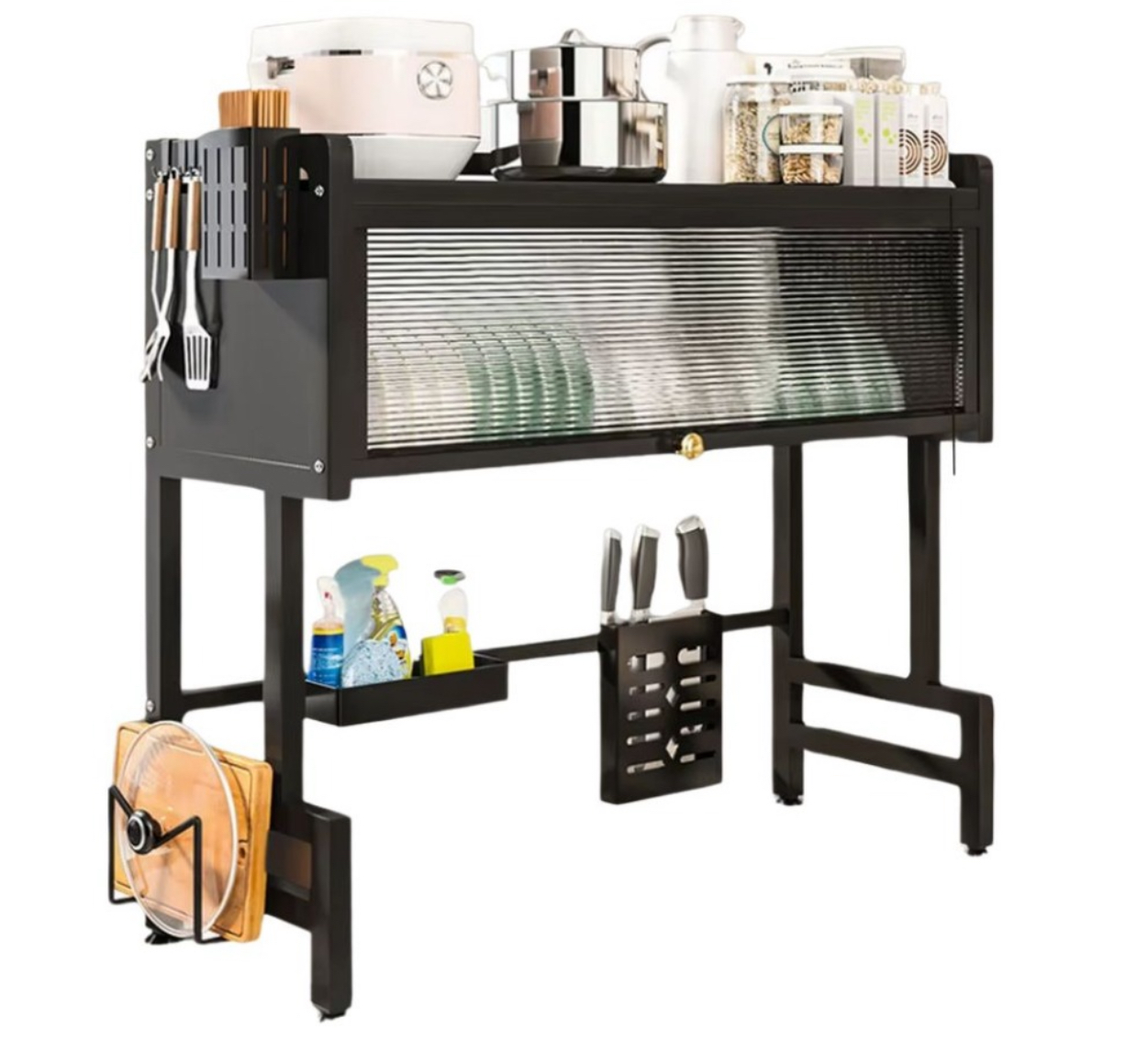 ORGANIZADOR DE COCINA CON TAPA