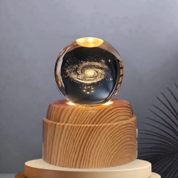 Lampara Esfera Base Giratoria Galaxia