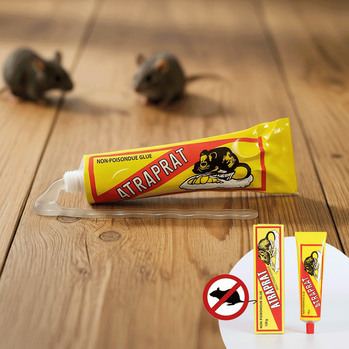 Trampa De Pegamento Para Ratas L-013