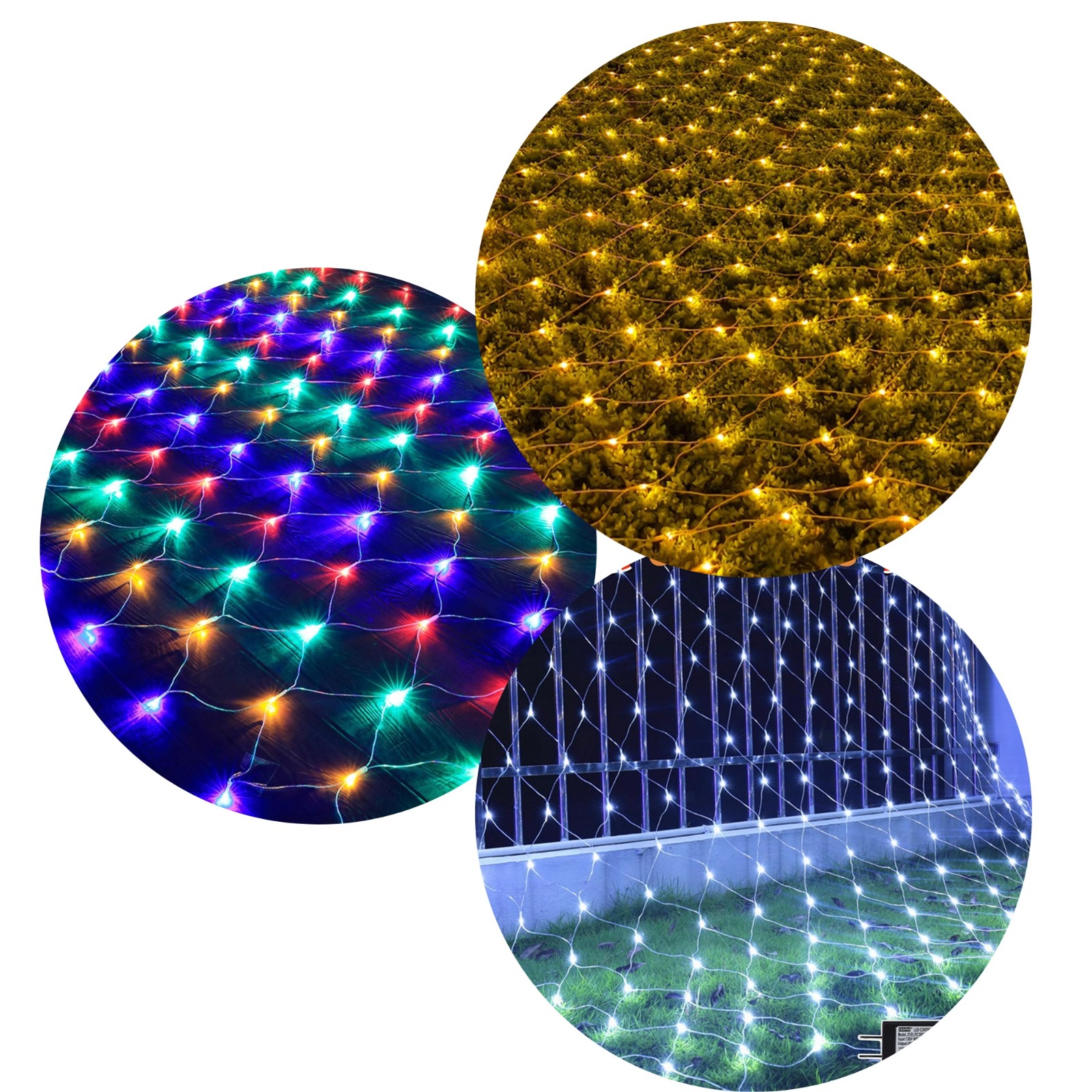 Instalacion De Malla Led 1.5X1.5mt 100L - Vista 1