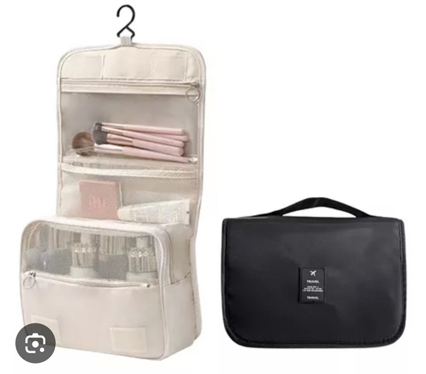 COSMETIQUERA VIAJERA COLOR BEIGE