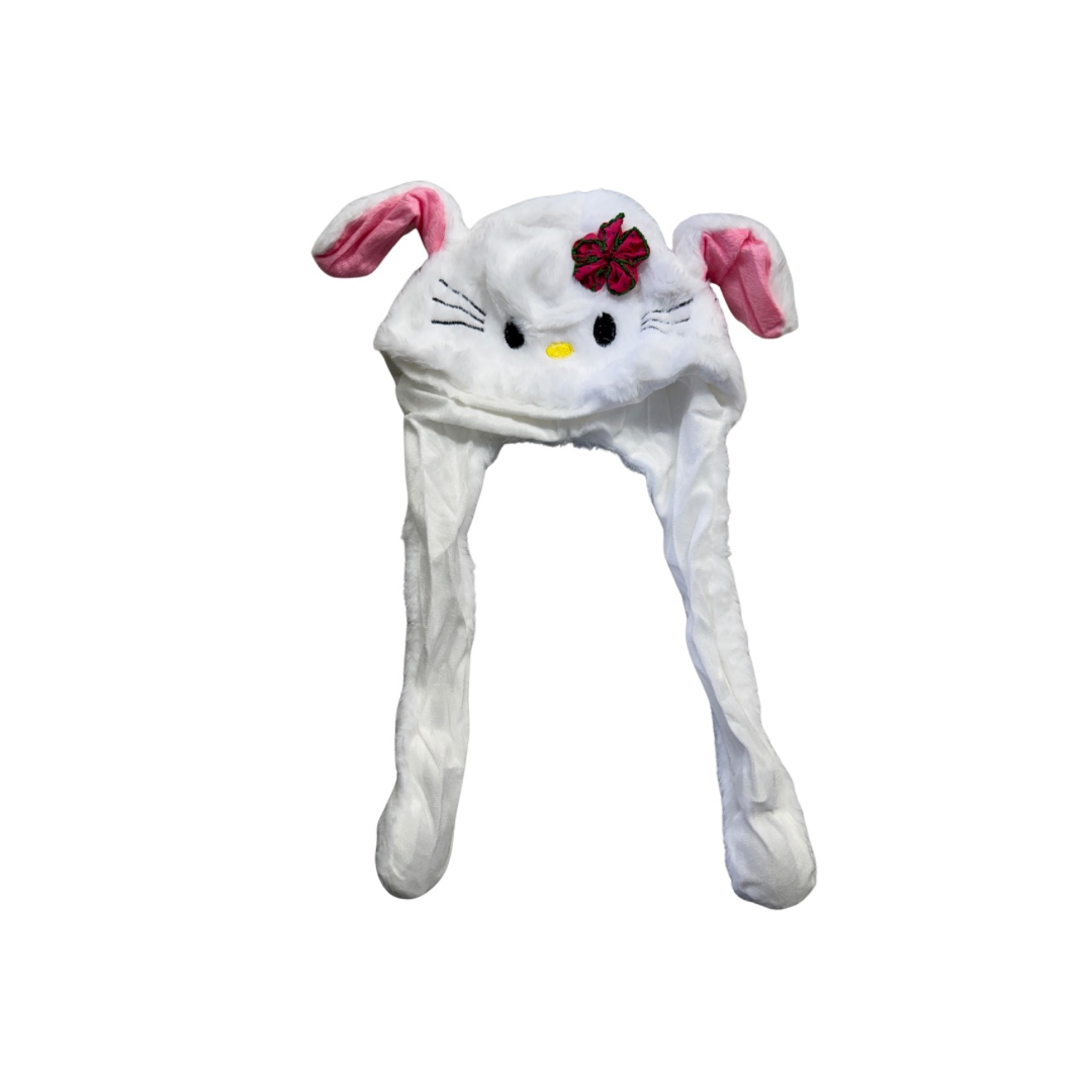 Vista 2 de Gorro Interactivo De Peluche Con Luces - DISEÑO: CAPIBARA