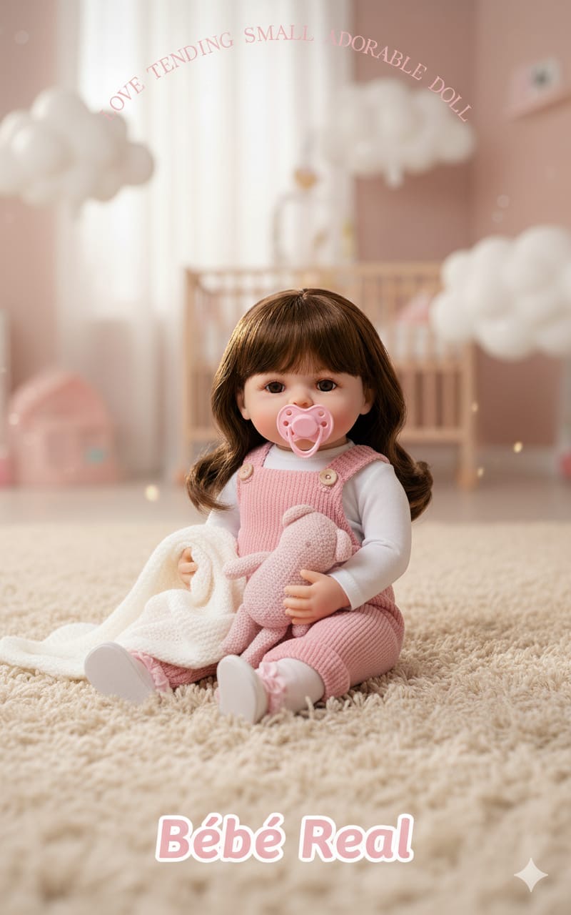 Miniatura 8 de Muneca Bebe Realista Didactica balbucea - BEBE: CHUPA