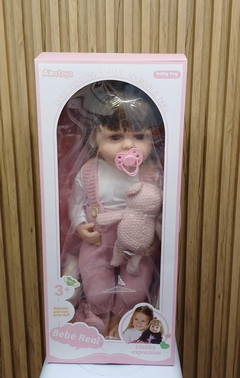 Miniatura 5 de Muneca Bebe Realista Didactica balbucea - BEBE: CHUPA